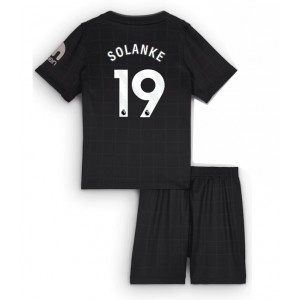 Fotbalové Dres Tottenham Hotspur Dominic Solanke #19 Dětské Venkovní Oblečení 2025-26 Krátký Rukáv (+ trenýrky)